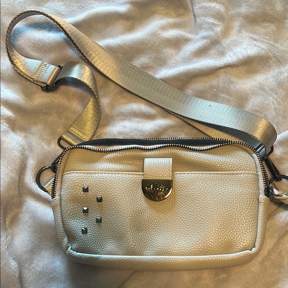 Elegant Crossbody Bag with Stud Accents - Picture 1 of 5